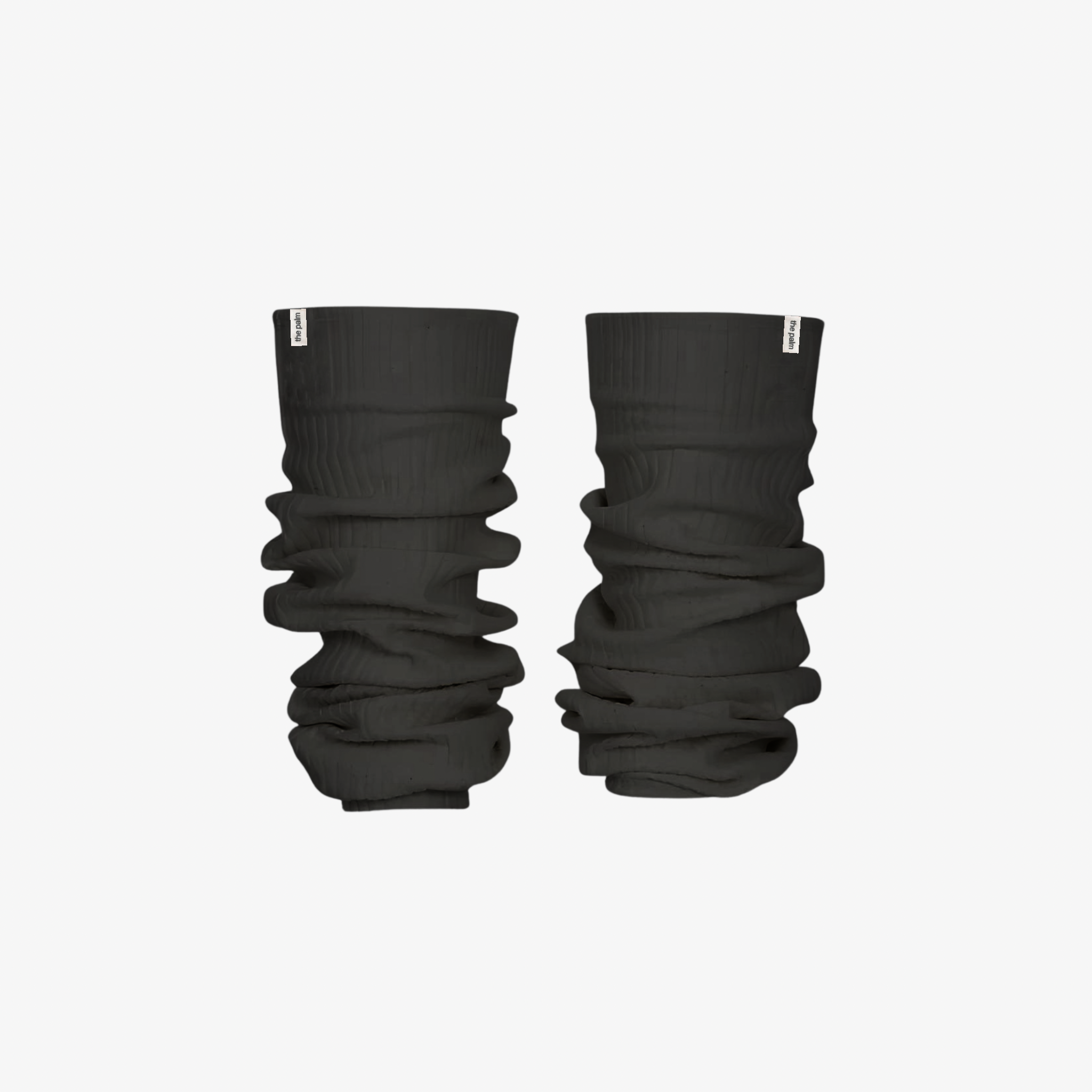 Classic Black BalletEase™ warmers offering a sleek silhouette and silk-like warmth.