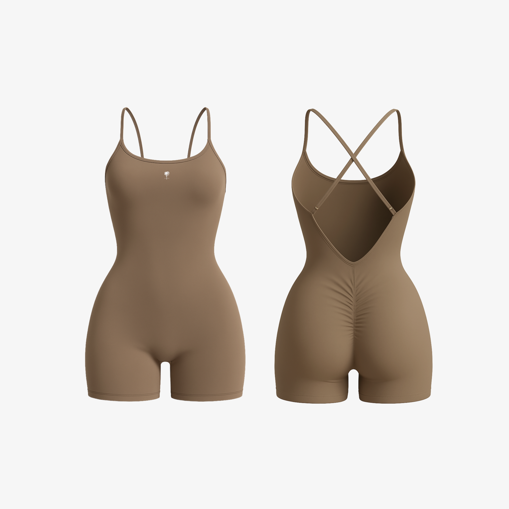 Neutral Beige BareForm™ one-piece made from ultra-soft stretch fabric for smooth, all-day support and comfort.