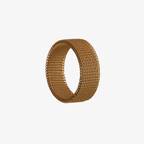 Rich Bronze SteelWeave™ textured ring, durable and scratch-resistant with a sophisticated industrial edge.