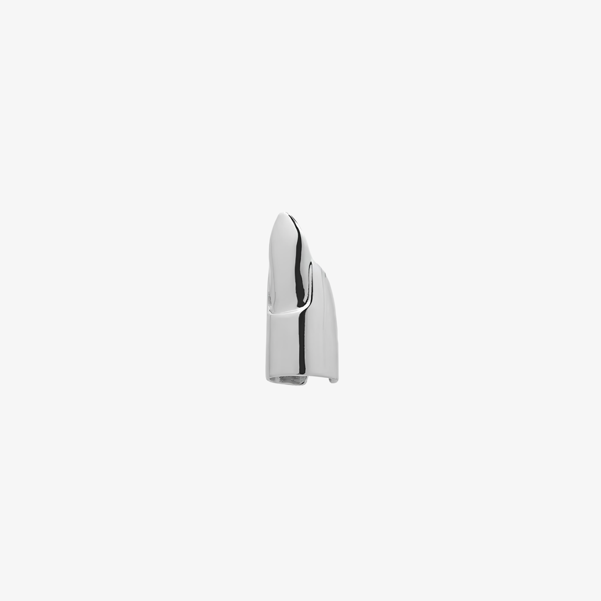 Polished Silver ChromeLuxe™ ring featuring a seamless, sculptural design that catches the light with timeless allure.