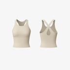 Soft Sent Beige CrossForm™ sculpting tank, offering a flattering fit and effortless stretch for layering and lounging.