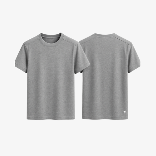 Muted Grey EasyFit™ relaxed shirt with a smooth touch and refined silhouette, perfect for effortless layering.