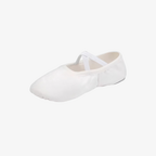 Minimalist White FlexEase™ slippers, lightweight and soft, designed for balance and a second-skin feel.