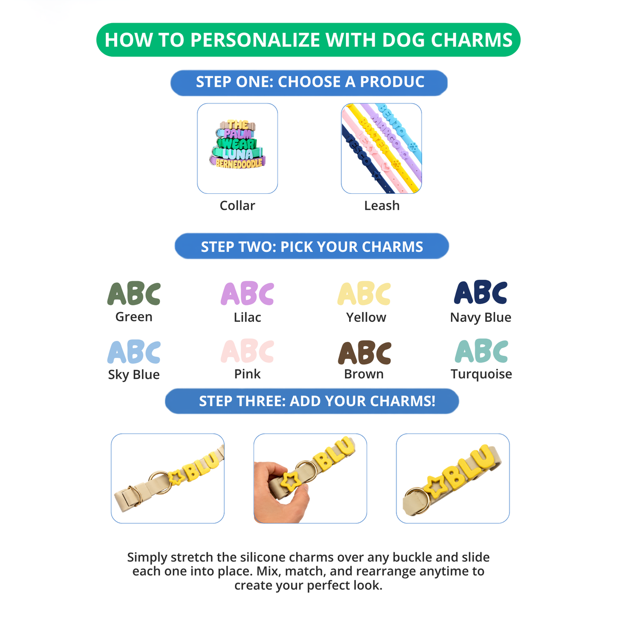 The Palm PalmWalk dog collar lifestyle image