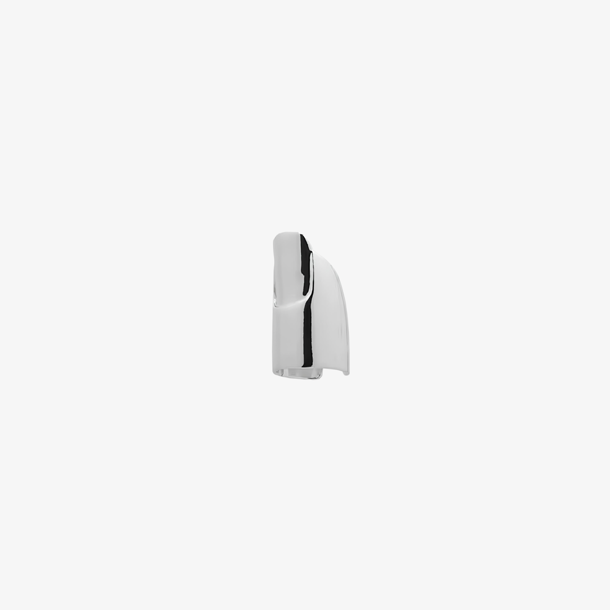 Polished Silver ChromeLuxe™ ring featuring a seamless, sculptural design that catches the light with timeless allure.