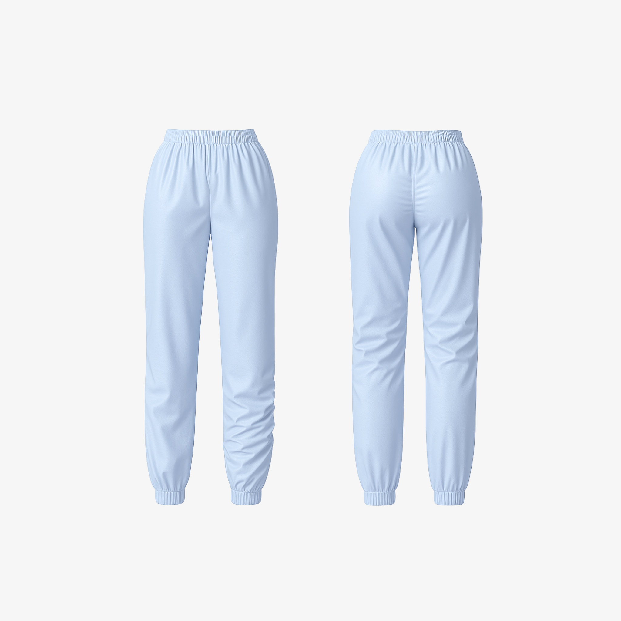 Ice Blue ToneFlow™ Joggers designed for comfort and ease, ideal for a refined off-duty look