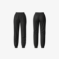 Jet Black ToneFlow™ Joggers shown from front and back views with a relaxed, sculpted silhouette