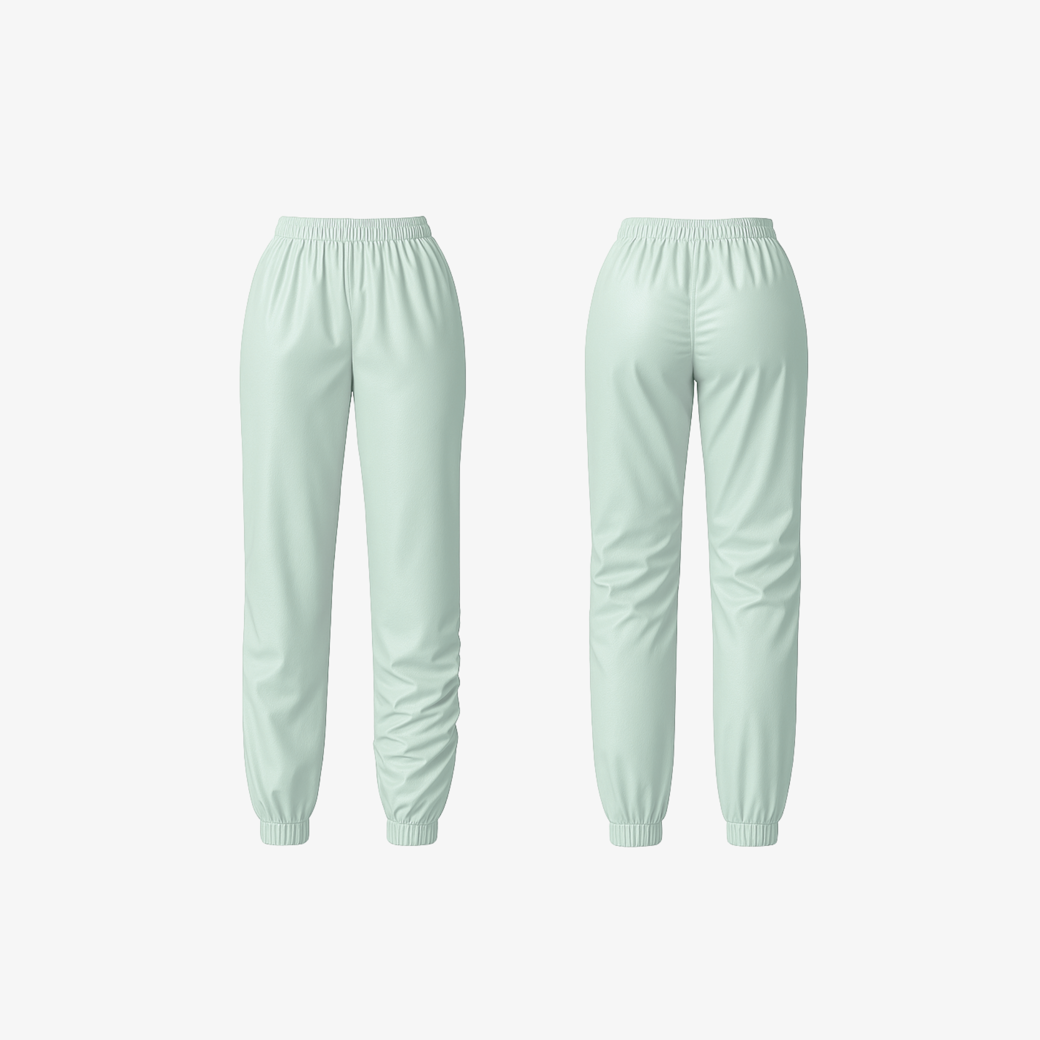 Mint Cloud ToneFlow™ Joggers in a soft pastel shade with a smooth, form-enhancing fit