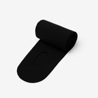 The Palm – BalletFlex™ Tights in jet black. Seamless, ultra-lightweight tights with a sculpting second-skin fit and smooth matte finish, designed for ballet-inspired movement and everyday performance. Engineered to elongate the legs while offering gentle compression, maximum flexibility, and all-day comfort.