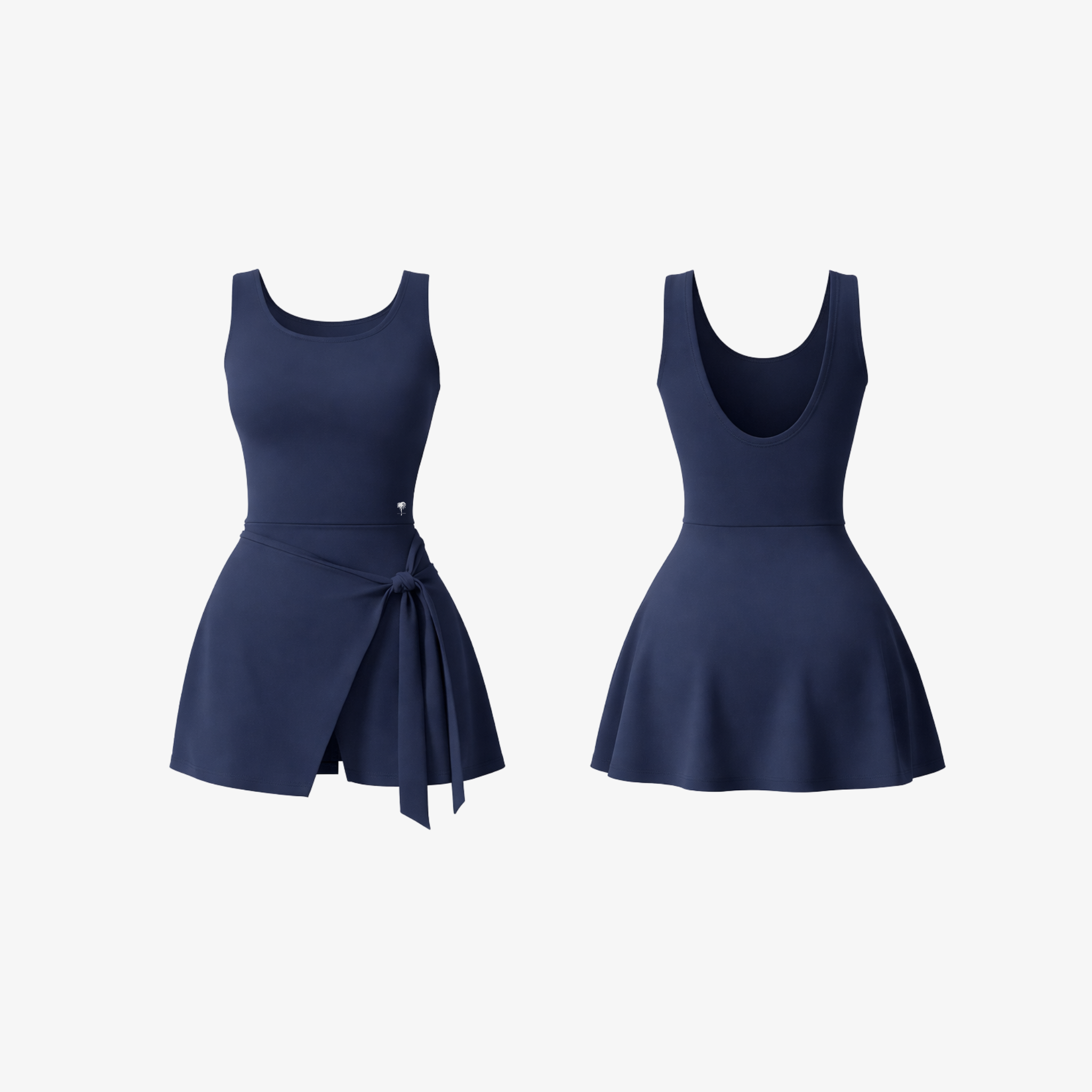 SculptWrap™ Romper Dress with Built-In Shorts