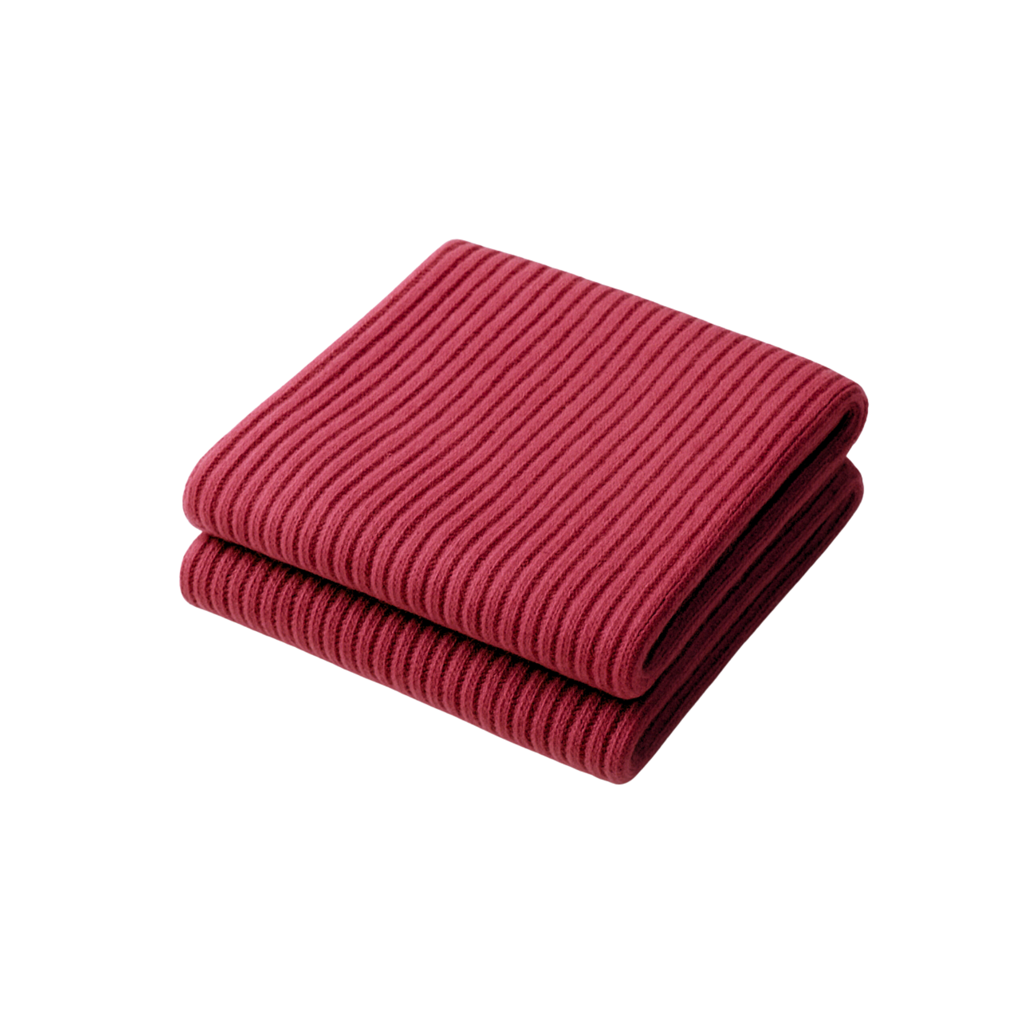 The Palm FlexLong™ Legwarmers in wine red, featuring a ribbed knit texture designed for comfortable stretch and minimal, cozy warmth.