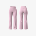 The Palm FlowFit™ Leggings in Dusty Pink. Soft blush high-rise leggings designed with a smoothing waistband and graceful flared finish. The Palm FlowFit™ Leggings in Dusty Pink. Soft blush high-rise leggings designed with a smoothing waistband and graceful flared finish.