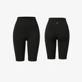 The Palm MoveLine™ Shorts in Jet Black. Classic high-waist biker shorts with a sculpting seamless fit and a clean, minimal finish.