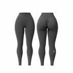 The Palm™ PalmTone™ Curve Leggings in black. Sculpting leggings with a push-up effect, shown from front and back on white background.