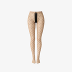 The Palm PolkaSkin™ Tights in Champagne Nude. Delicate sheer tights featuring a timeless polka-dot pattern, lightweight comfort, and an elegant second-skin feel for effortless everyday styling.