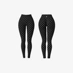 The Palm QuadFit™ Leggings in Jet Black. Sculpting high-waist leggings with a soft second-skin feel, flattering fit, and effortless everyday comfort.
