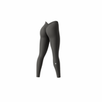 The Palm — Sculpted Leggings in stone grey. Seamless and sculpting, with scrunch back detail to enhance every curve. Minimal, soft, and endlessly wearable.