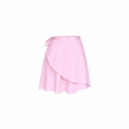 The Palm – SilkWave™ Skirt in Blush Pink. Elegant wrap-style skirt crafted from a silky soft, lightweight fabric that flows beautifully with every movement. Designed with a flattering drape and adjustable tie waist, it’s perfect for layering over activewear or styling as a chic everyday piece.